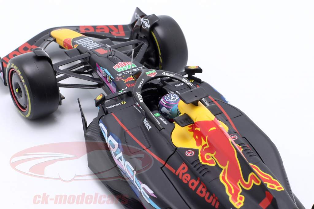 Max Verstappen Red Bull RB19 #1 vincitore Miami GP formula 1 Campione del mondo 2023 1:24 Bburago