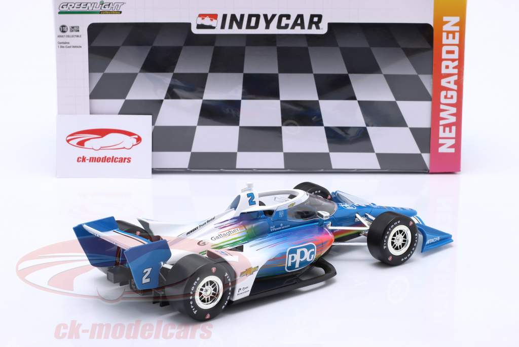 Josef Newgarden Chevrolet Penske PPG #2 IndyCar Series 2024 1:18 Greenlight