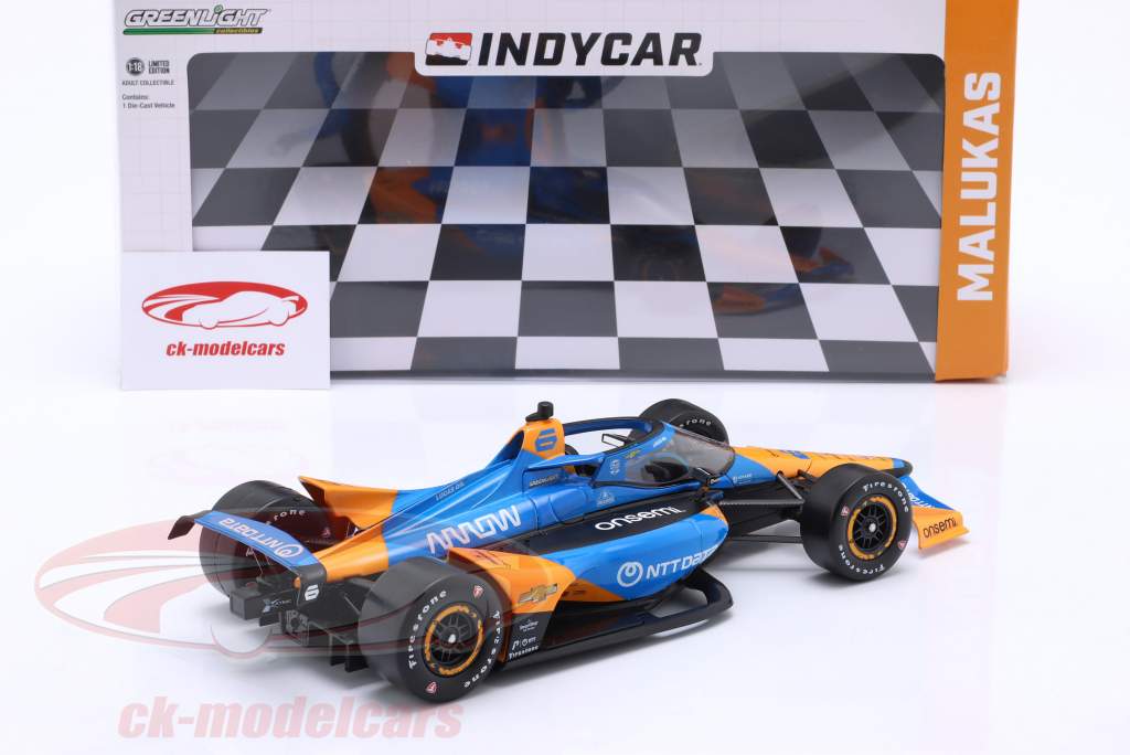 David Malukas Chevrolet #6 IndyCar Series 2024 1:18 Greenlight