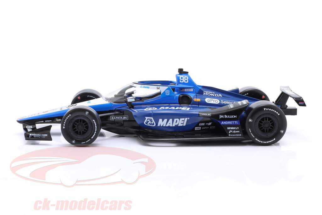 Marco Andretti Honda #98 IndyCar Series 2024 1:18 Greenlight 