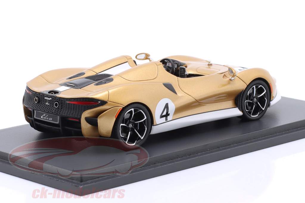 McLaren Elva N4 #4 2020 or / blanc 1:43 Schuco