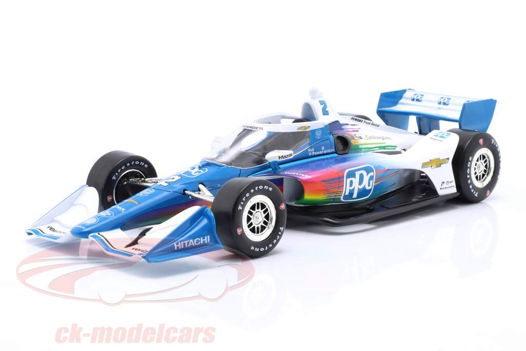 Josef Newgarden Chevrolet Penske PPG #2 IndyCar Series 2024 1:18 Greenlight