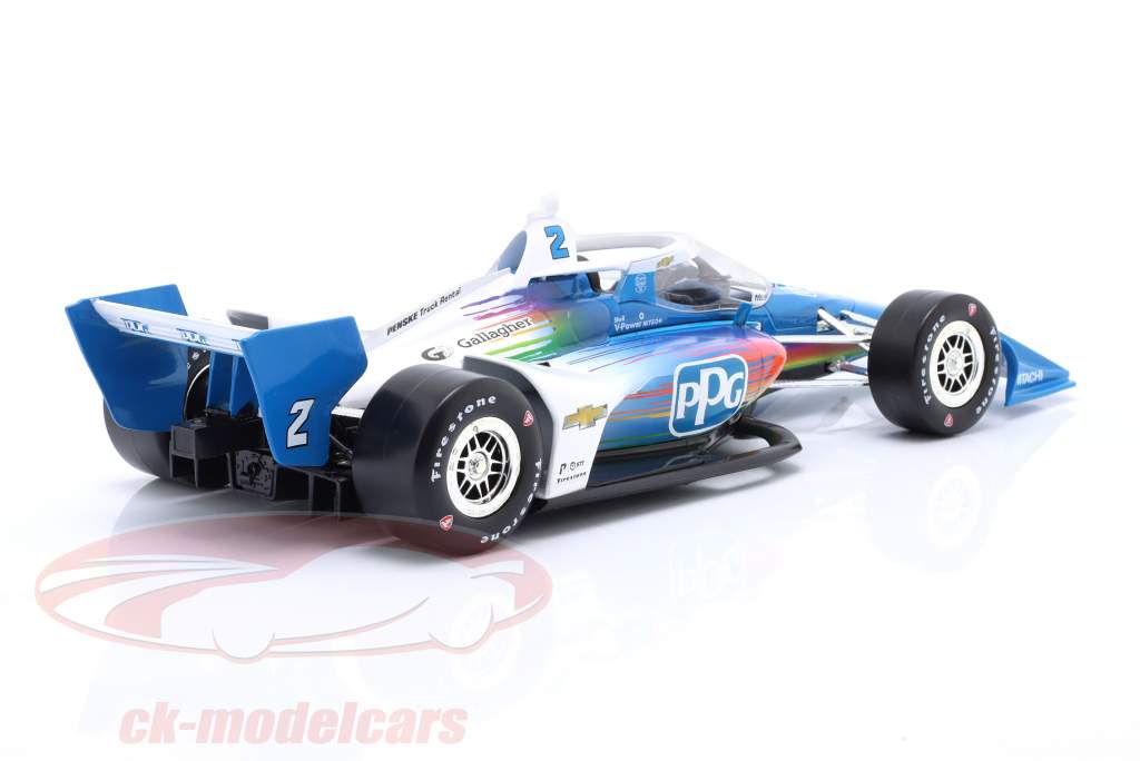 Josef Newgarden Chevrolet Penske PPG #2 IndyCar Series 2024 1:18 Greenlight