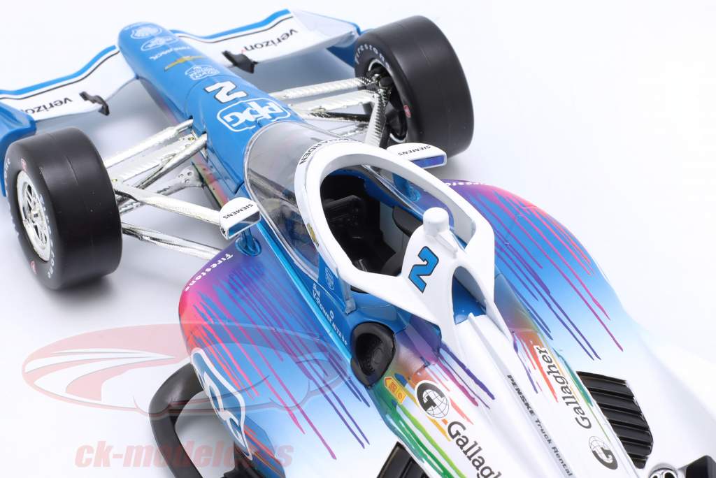 Josef Newgarden Chevrolet Penske PPG #2 IndyCar Series 2024 1:18 Greenlight