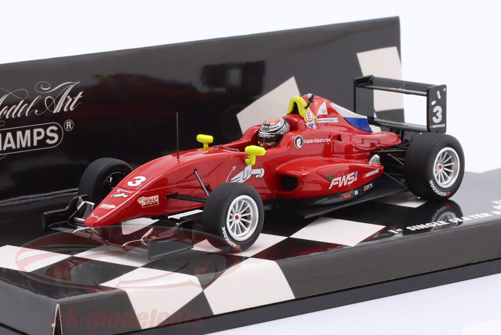 M. Verstappen Tatuus FA010B #3 1st Single Seater Race Florida 2014 1:43 Minichamps