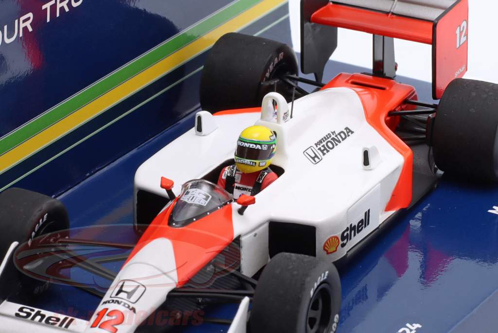 ミニカー MINICHAMPS McLaren MP4/4 A Senna 1/43 Minichamps McLaren MP4/4 World Champion 1988 Race Worn