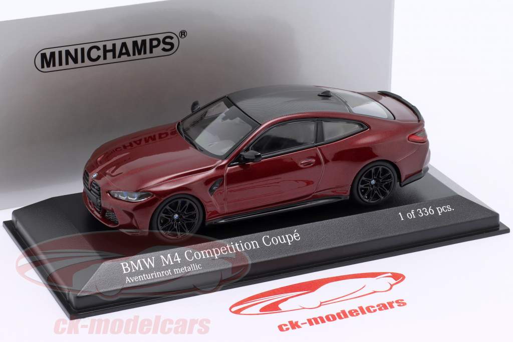 BMW M4 (G82) 建設年 2020 赤 メタリックな 1:43 Minichamps