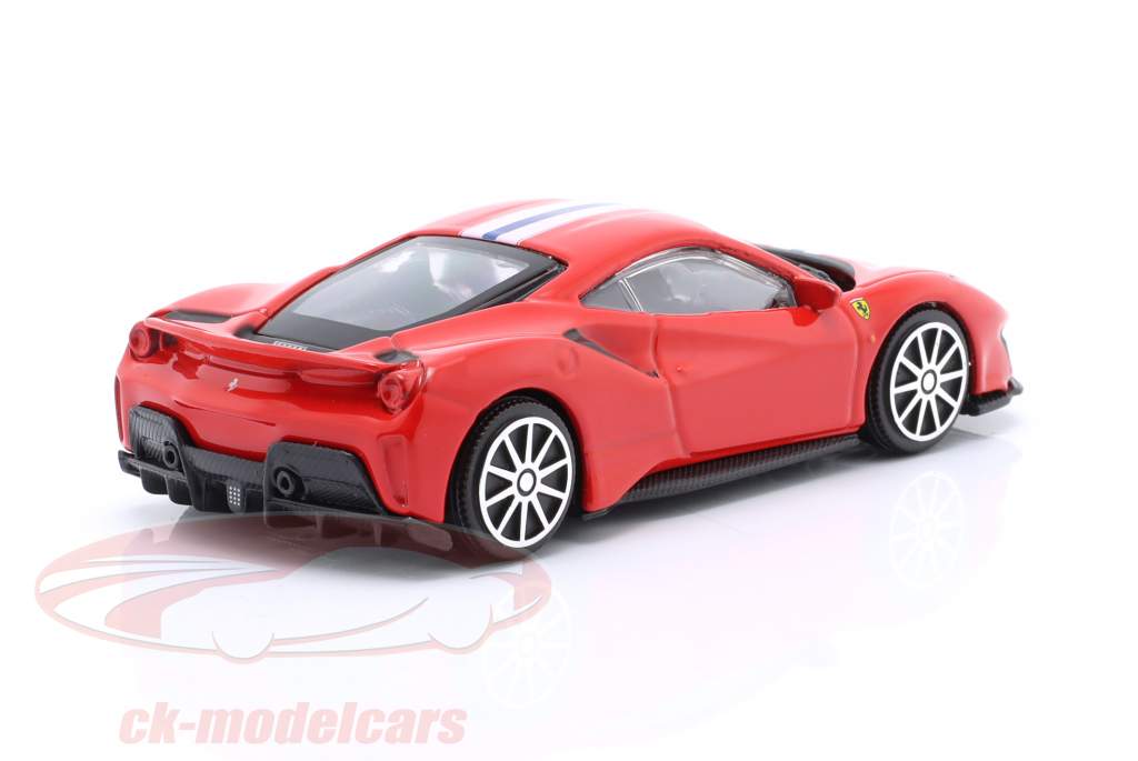 Ferrari 488 Pista Coupe year 2015 red 1:43 Bburago