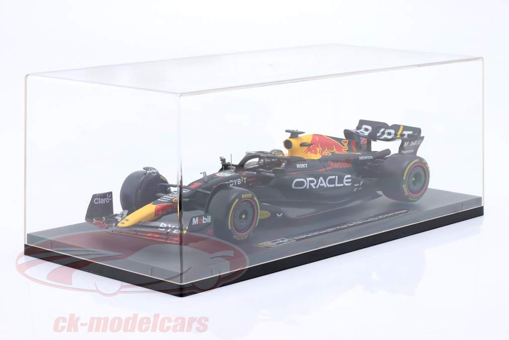 Max Verstappen Red Bull Racing RB19 #1 formel 1 Verdensmester 2023 1:18 Bburago