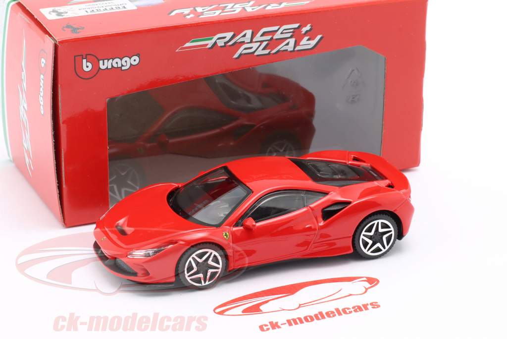 Ferrari F8 Tributo Année de construction 2019 rouge 1:43 Bburago