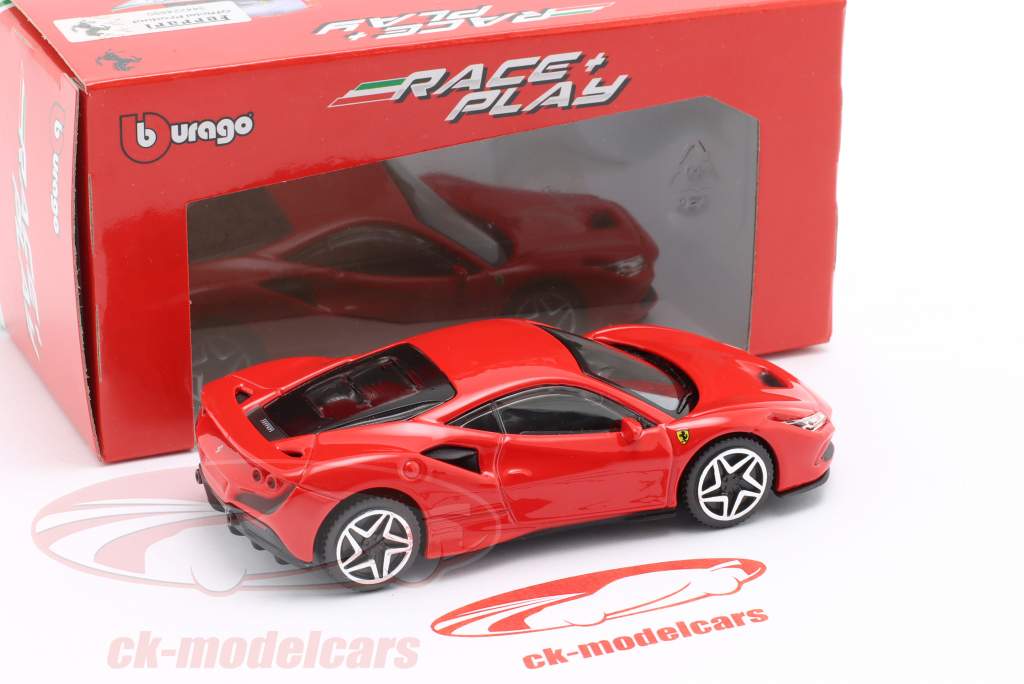 Ferrari F8 Tributo Año de construcción 2019 rojo 1:43 Bburago