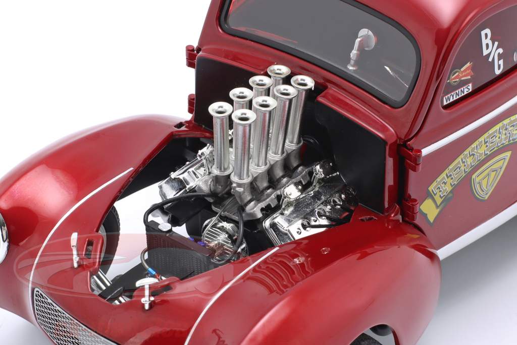 Rocket Gasser Sled Teixeira Ano de construção 1940 vermelho 1:18 GMP