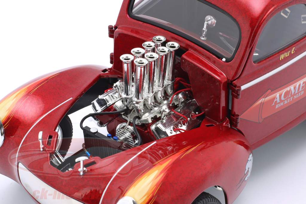 Rocket Gasser Sled Année de construction 1940 rouge 1:18 GMP