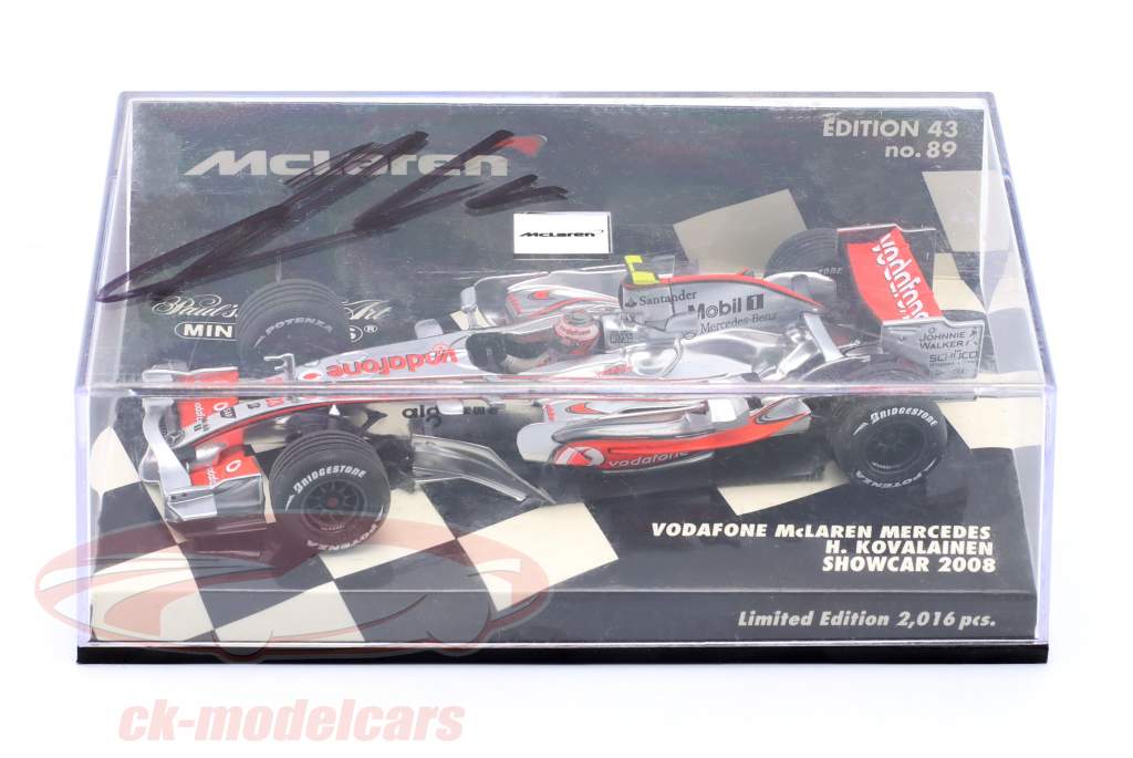 H. Kovalainen McLaren MP4-23 #23 Formel 1 2008 Signature Edition 1:43 Minichamps