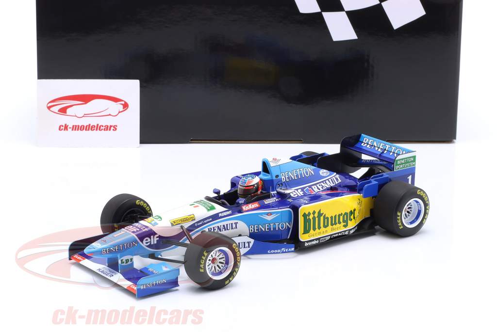 【ミニチャンプス　BENETTON BP195 1995年1/18】 Amazon.com: Minichamps Benetton Renault B195#1 Winner