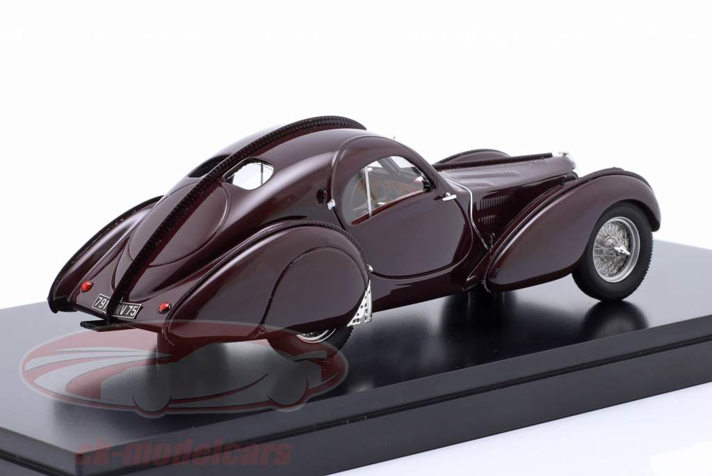 Bugatti T57S Atlantic Anno di costruzione 1937 marrone 1:43 Matrix