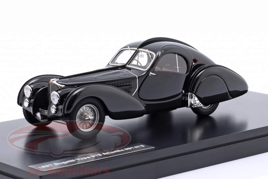 Bugatti T57S Atlantic year 1937 black 1:43 Matrix