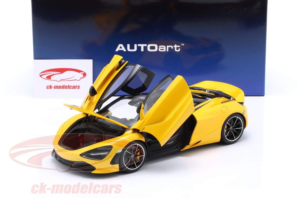 McLaren 720S Anno di costruzione 2017 vulcano giallo 1:18 AUTOart