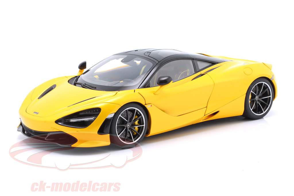 McLaren 720S Année de construction 2017 volcan jaune 1:18 AUTOart