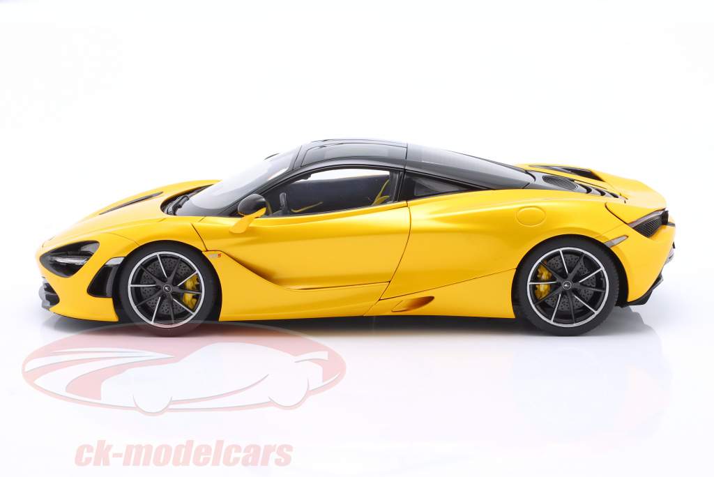 McLaren 720S Année de construction 2017 volcan jaune 1:18 AUTOart