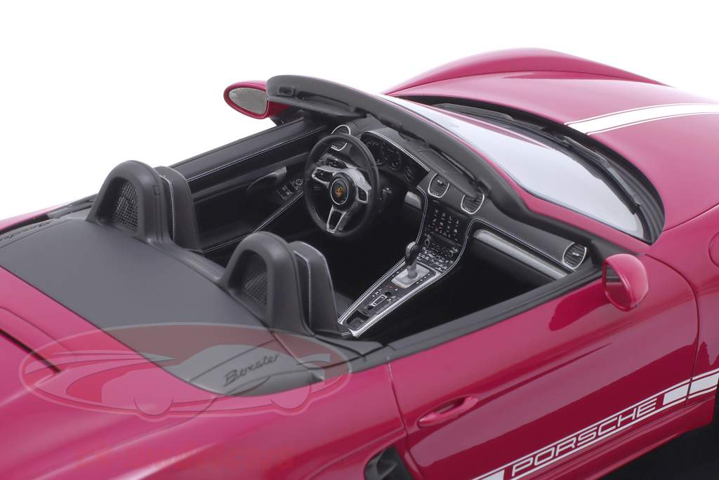 Porsche 718 (982) Boxster Style Edition Bouwjaar 2022 ster robijn 1:18 Spark