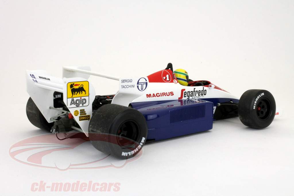 Minichamps 1:18 A. Senna Toleman Hart TG184 formula 1 1984