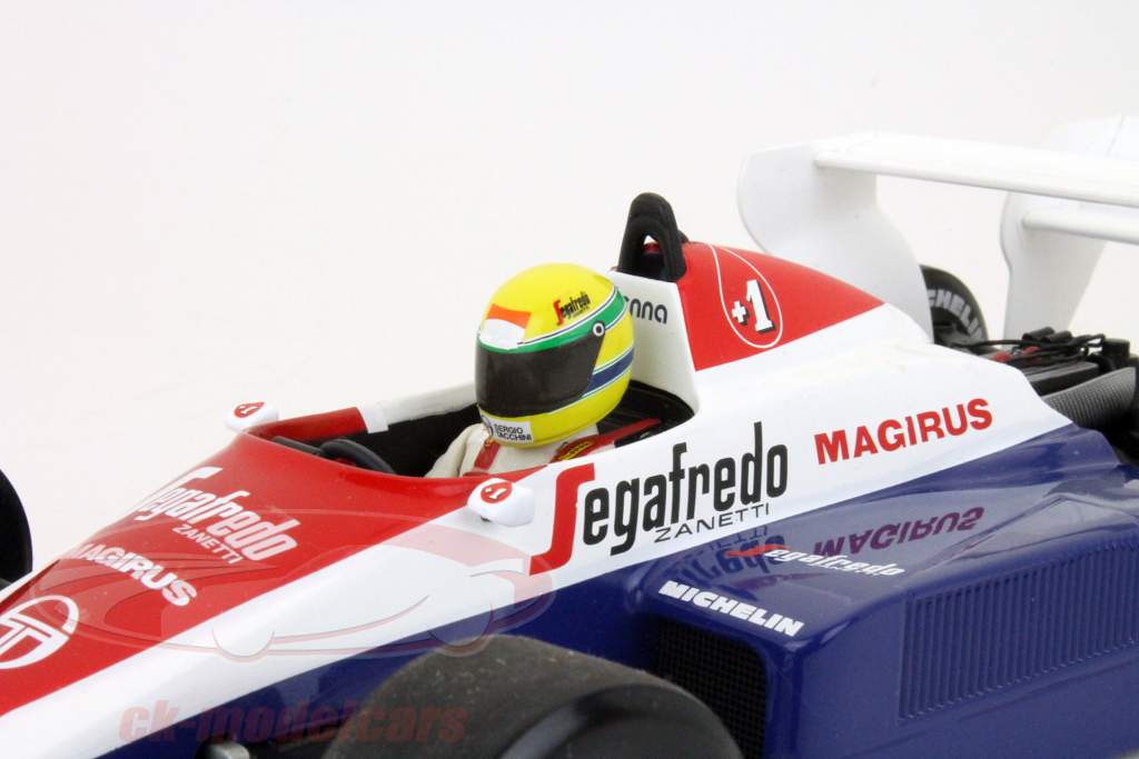Minichamps 1:18 A. Senna Toleman Hart TG184 formula 1 1984