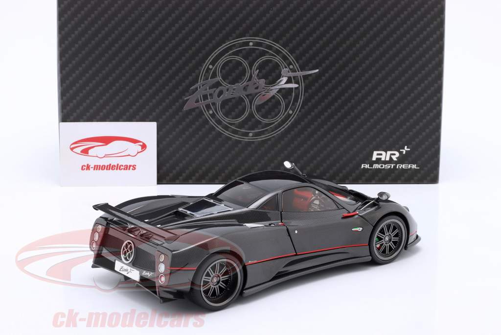 Pagani Zonda F Anno di costruzione 2005 lucido carbonio nero 1:18 Almost Real