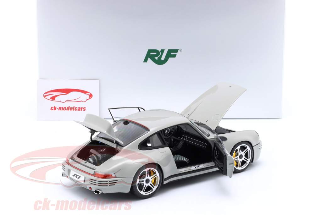 Porsche RUF SCR 911 (964) Год постройки 2018 chalk серый 1:18 Almost Real