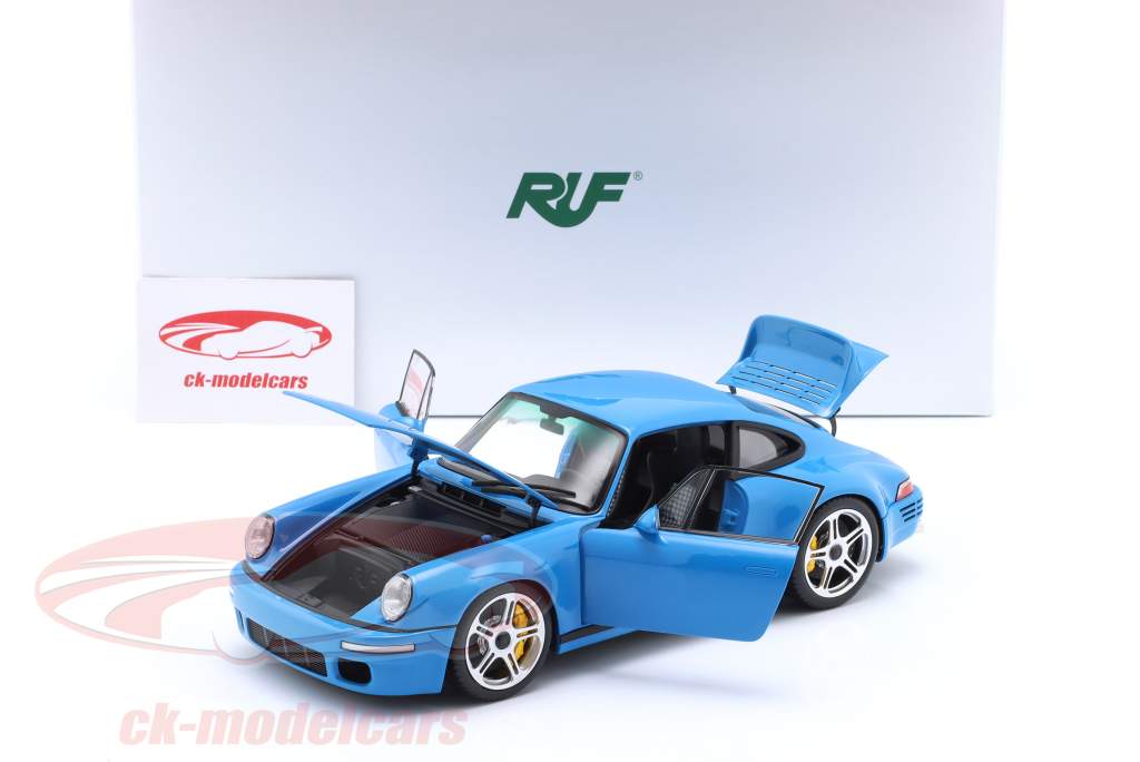 Porsche RUF SCR 911 (964) Anno di costruzione 2018 maxico blu 1:18 Almost Real