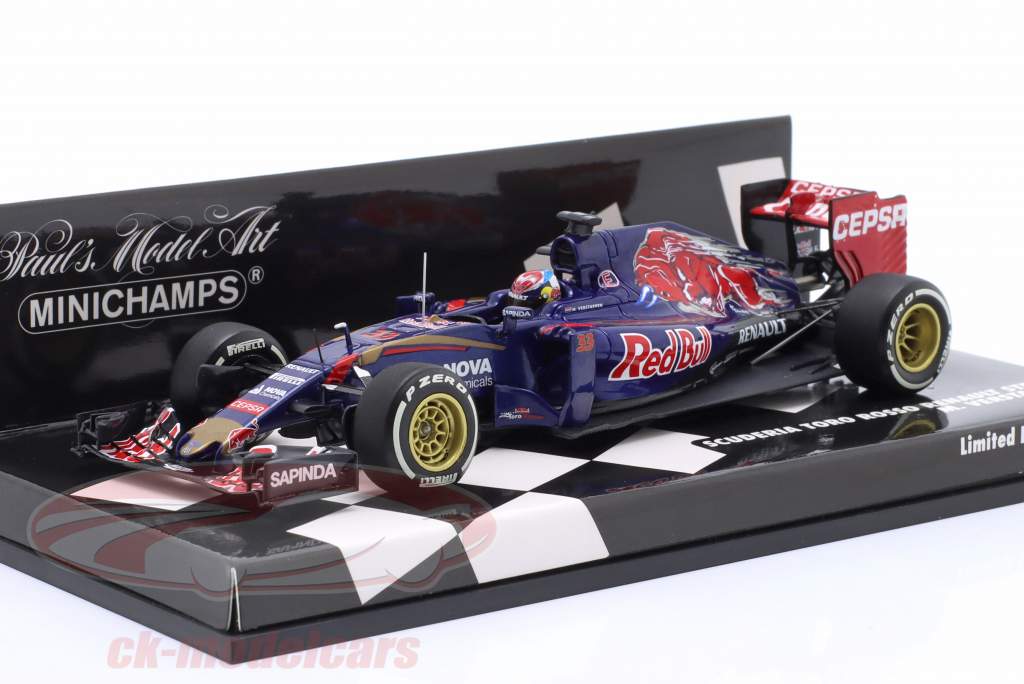Minichamps 1:43 Max Verstappen Toro Rosso STR10 #33 Formel 1