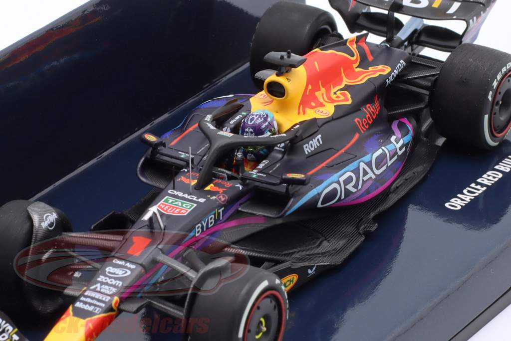 M. Verstappen Red Bull RB19 #1 Sieger Miami GP Formel 1 Weltmeister 2023 1:43 Minichamps