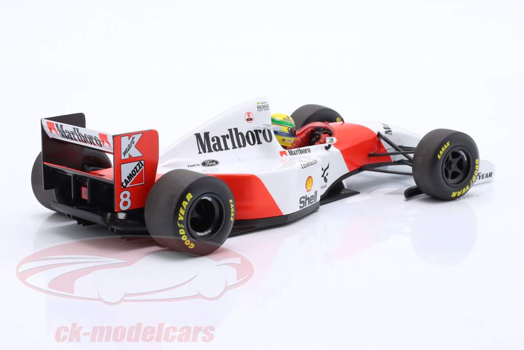 Ayrton Senna McLaren MP4/8 #8 Winner Australian GP Formula 1 1993 1:18 Minichamps
