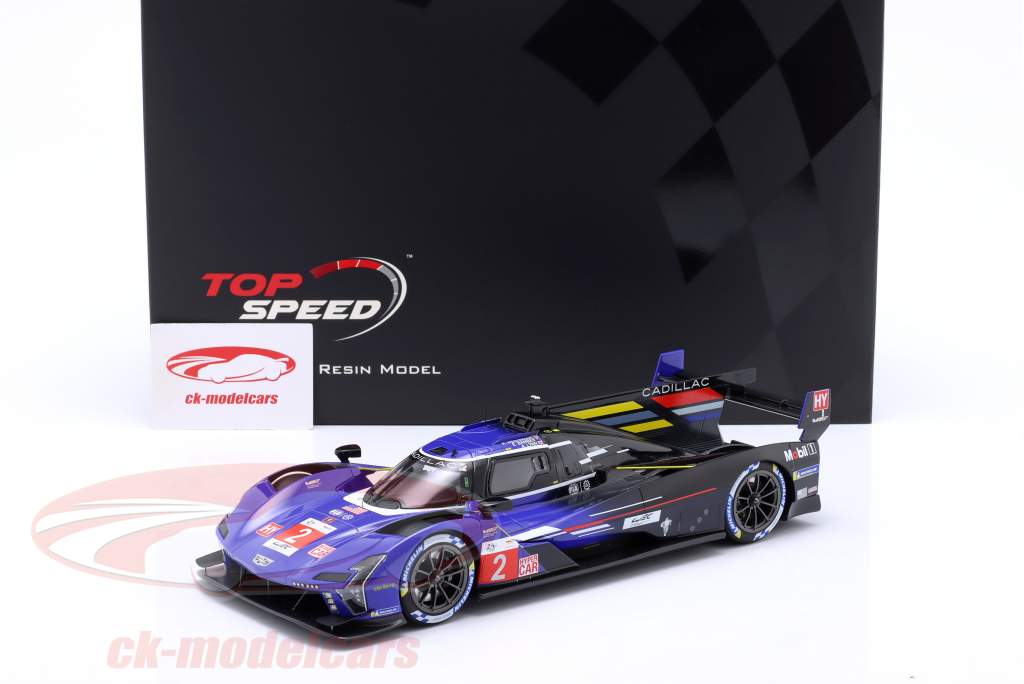 Cadillac V-Series.R #2 3rd 24h LeMans 2023 Cadillac Racing 1:18 TrueScale