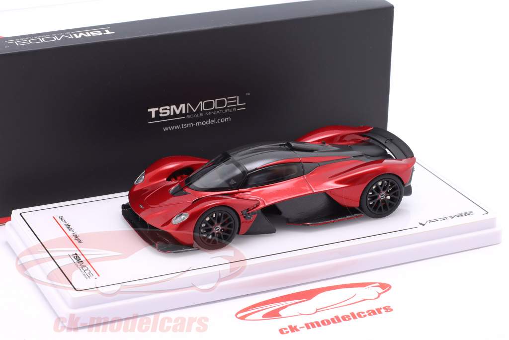 Aston Martin Valkyrie Baujahr 2023 hyper rot 1:43 TrueScale