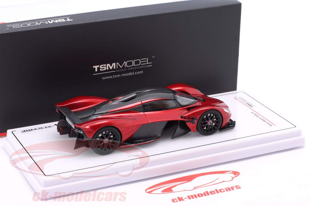 Aston Martin Valkyrie Byggeår 2023 hyper rød 1:43 TrueScale
