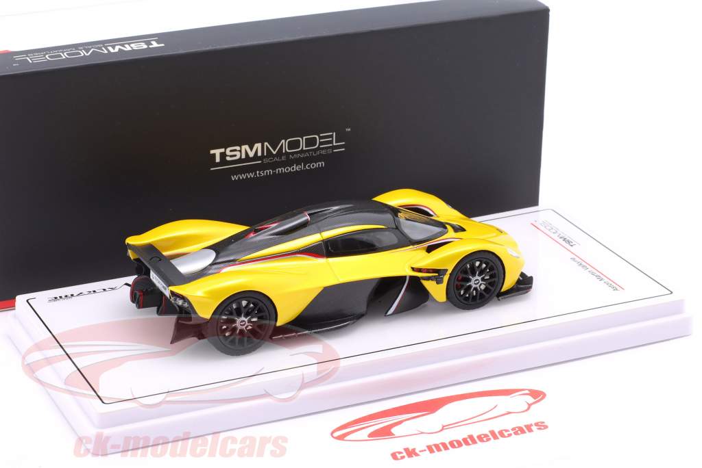 Aston Martin Valkyrie Baujahr 2024 gelb 1:43 TrueScale