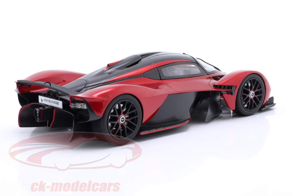 Aston Martin Valkyrie Año de construcción 2023 hyper rojo 1:18 TrueScale