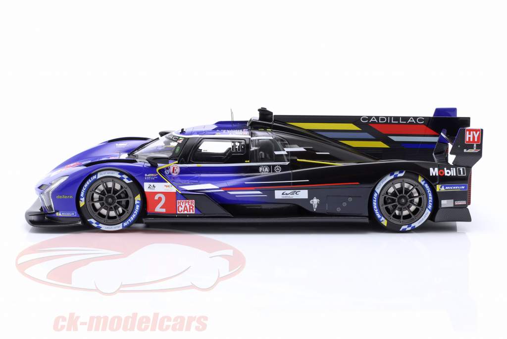 Cadillac V-Series.R #2 3e 24h LeMans 2023 Cadillac Racing 1:18 TrueScale