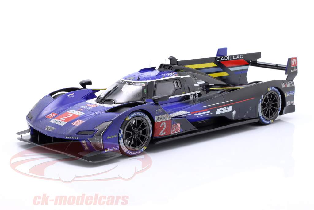Cadillac V-Series.R #2 3° 24h LeMans 2023 Dirty Version 1:18 TrueScale