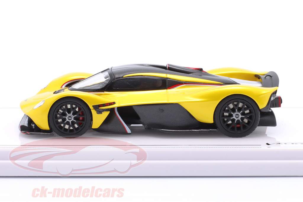 Aston Martin Valkyrie Baujahr 2024 gelb 1:43 TrueScale
