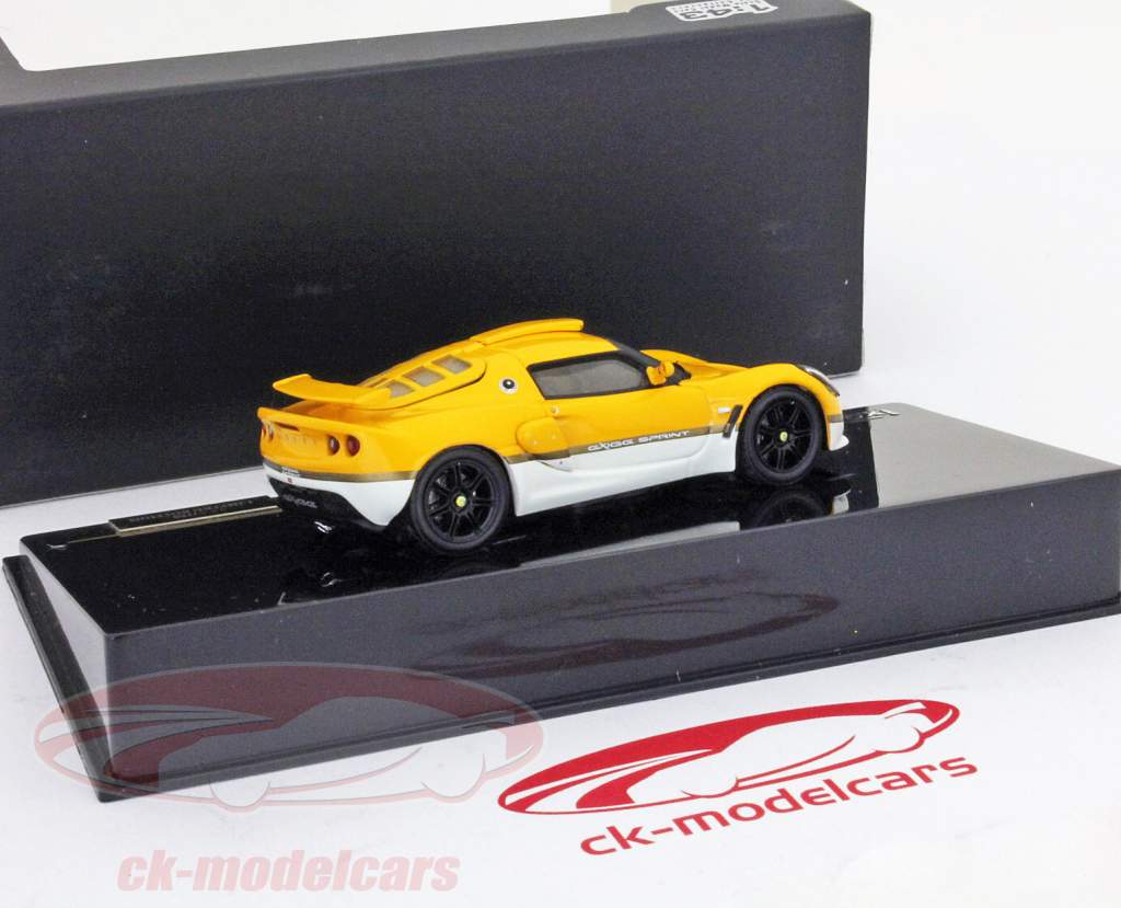 Modelo de edição Lotus Exige Sprint 2006 amarelo 1:43 Ixo