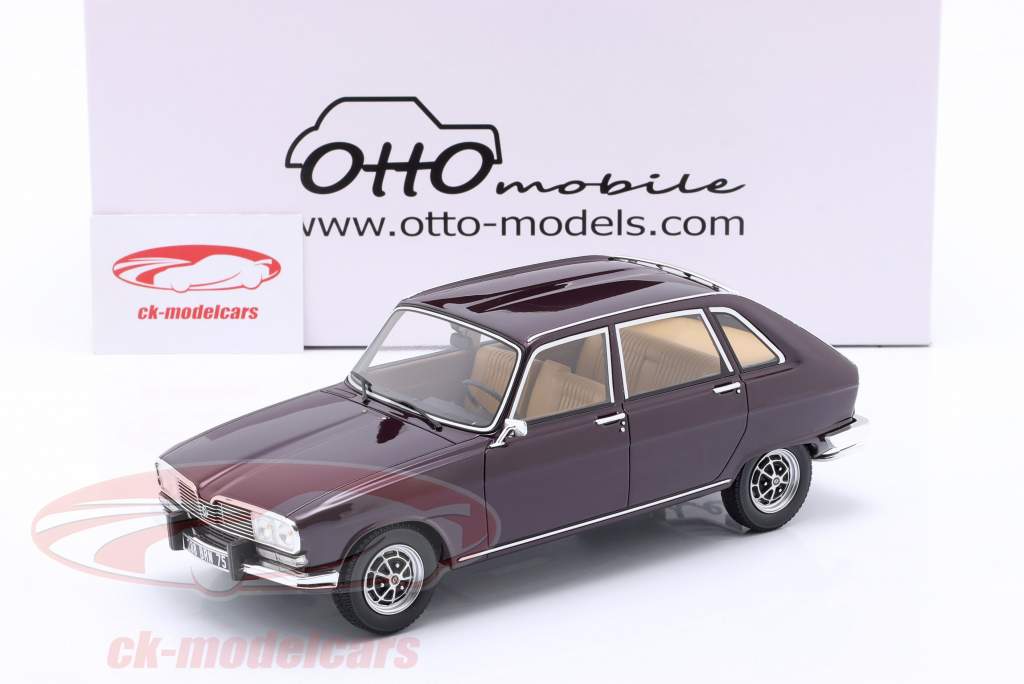 Renault 16 TX Año de construcción 1974 marrón metálico 1:18 OttOmobile