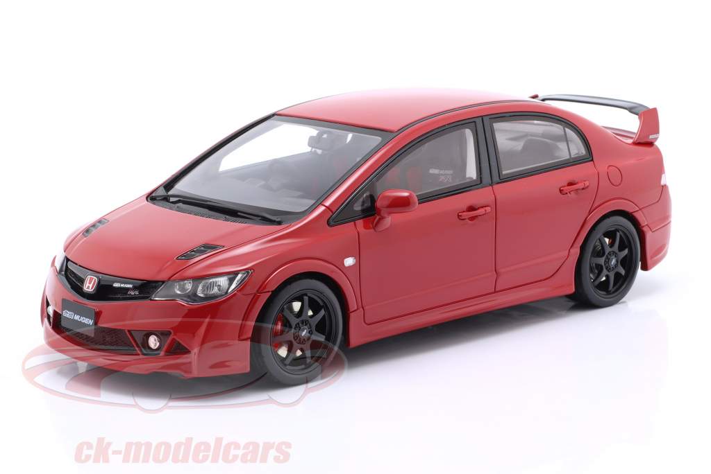 Honda Civic Mugen RR (FD2) year 2008 Milano red 1:18 OttOmobile