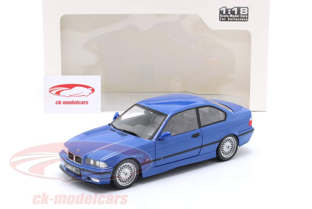 BMW M3 (E36) Coupe Année de construction 1996 santorin bleu 1:18 Solido