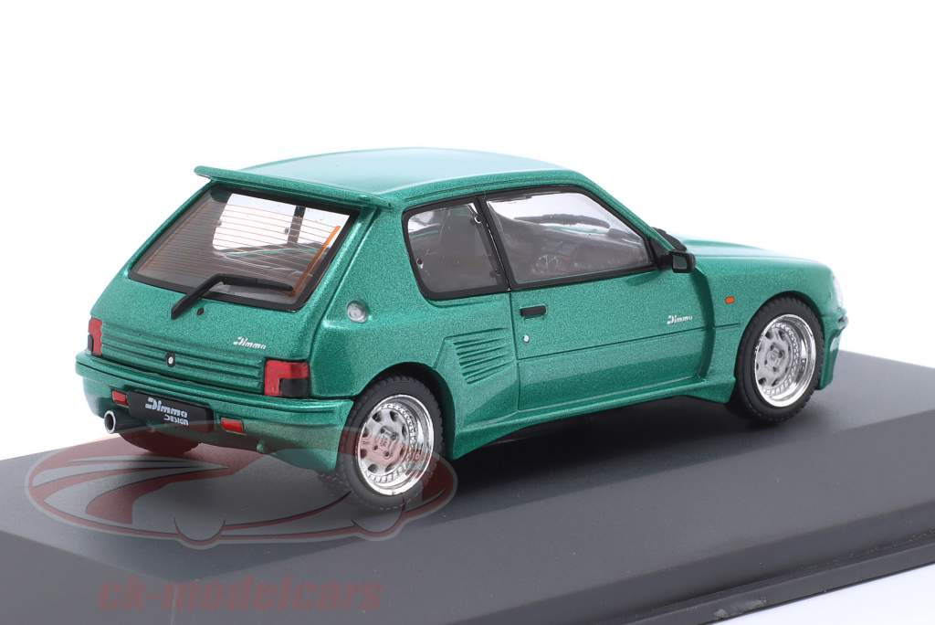 Peugeot 205 GTI Dimma Год постройки 1992 зеленый 1:43 Solido