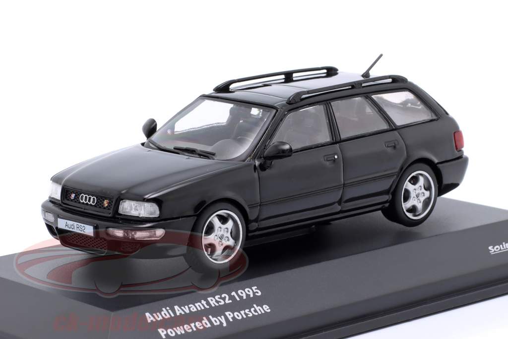 Audi Avant RS2 Année de construction 1995 noir 1:43 Solido