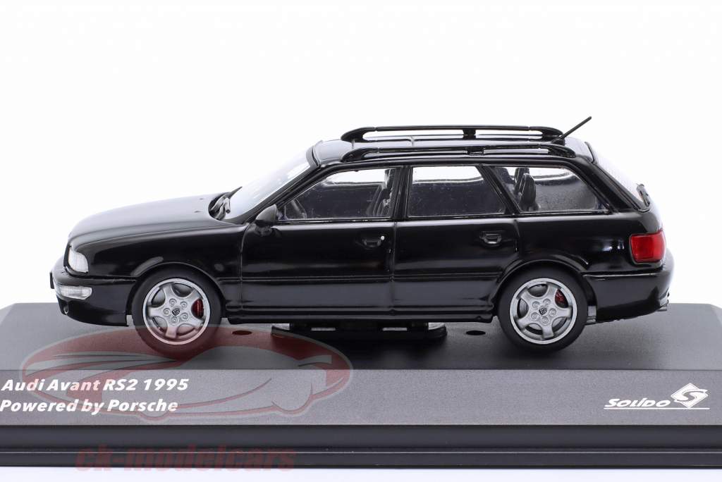 Audi Avant RS2 year 1995 black 1:43 Solido