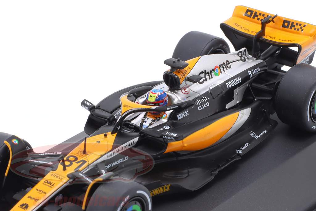 Oscar Piastri MCL60 #81 4th Great Britain GP Formula 1 2023 1:43 Solido