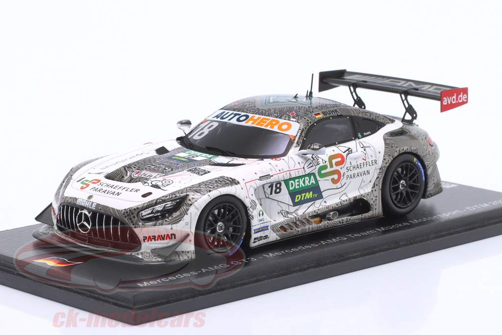 Mercedes-Benz AMG GT3 #18 DTM 2022 Maximilian Buhk 1:43 Spark